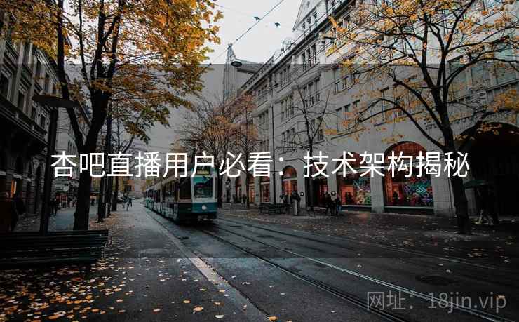 杏吧直播用户必看:技术架构揭秘