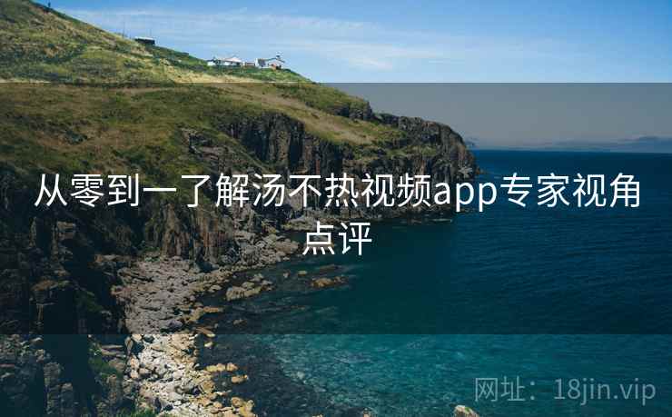 从零到一了解汤不热视频app专家视角点评